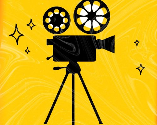 Red and Beige Hand Drawn Illustrative National Camera Day Instagram Post